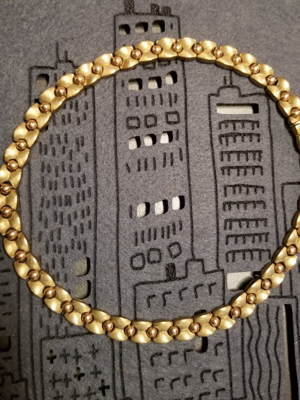 Vintage 333 8K Gold Necklace – 1960s German Solid Gold Classic Elegance